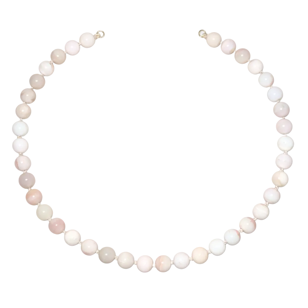 The Pink Opal Beads