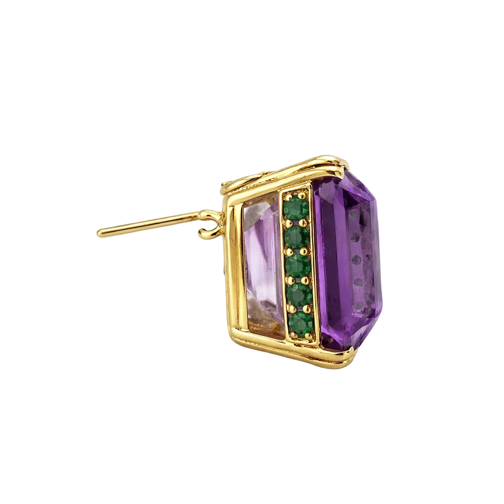 The Amethyst Ascher Brooch Charm
