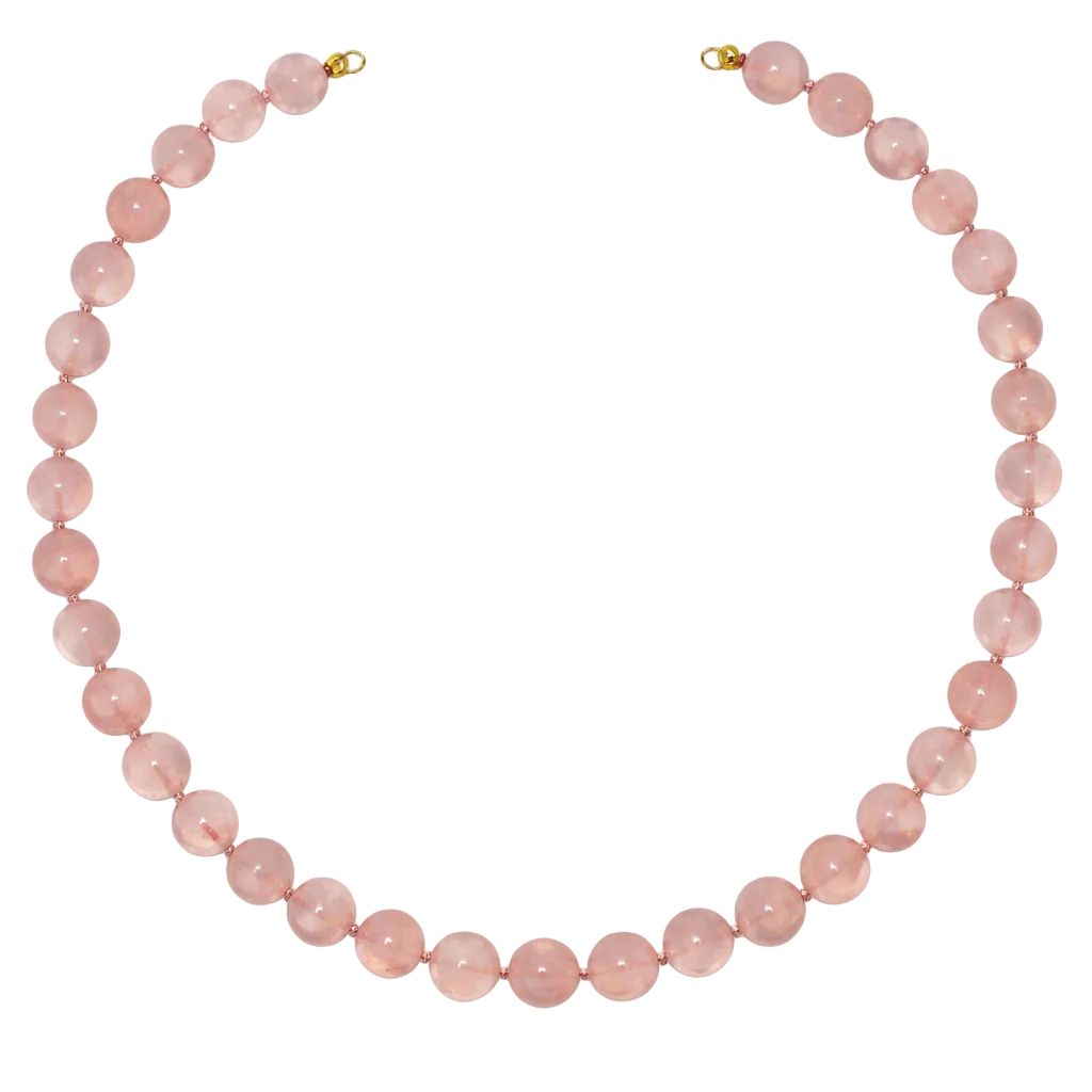 The Rose Quartz Beads