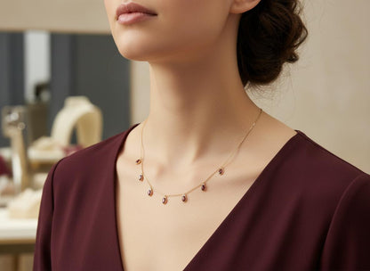 Strawberry Bon-Bon Necklace