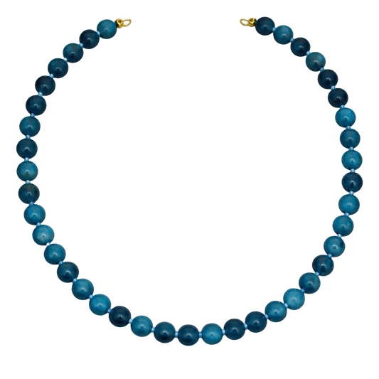 The Blue Apatite Beads