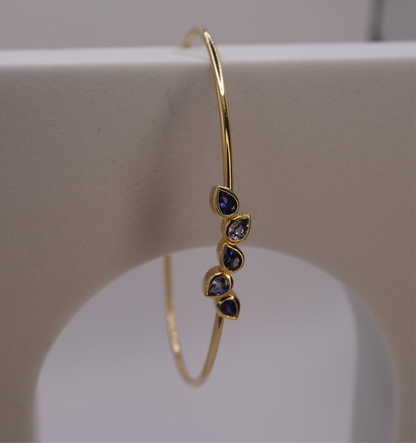 Blueberry Jellybean Bangle