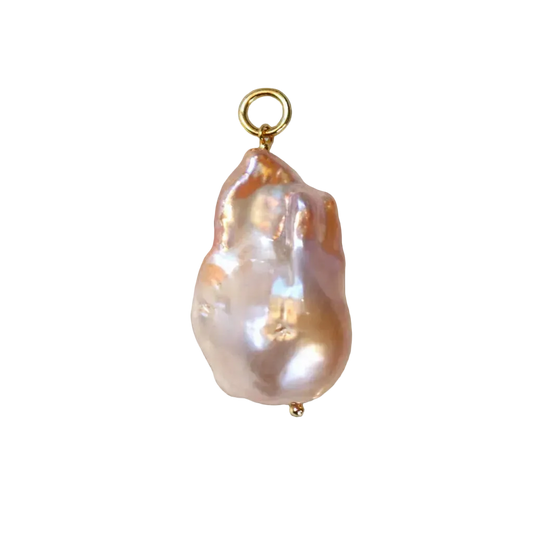 The Pink Baroque Pearl Charm