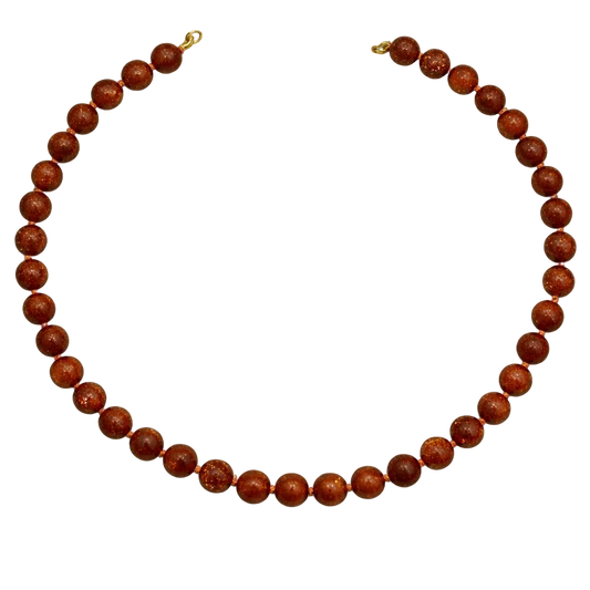 The Gold Sandstone Beads
