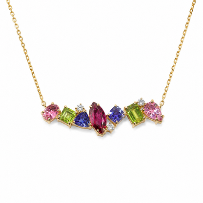 The Wedad Cluster Necklace