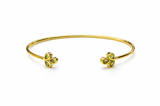Mint Bloom Bangle