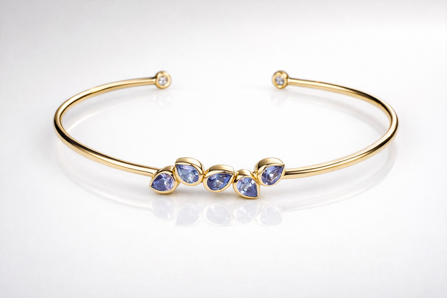 Blueberry Jellybean Bangle