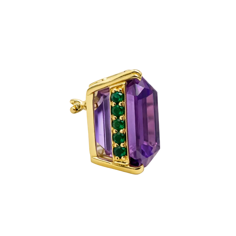 The Amethyst Ascher Brooch Charm