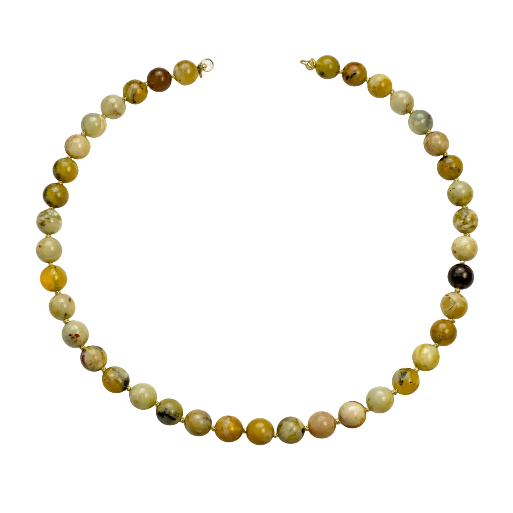 The Yellow Opal Beads