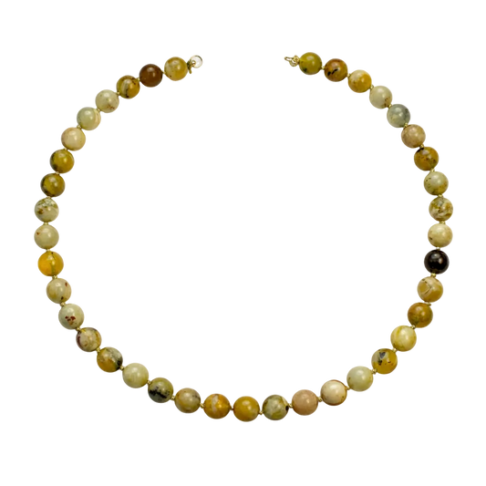 The Yellow Opal Beads