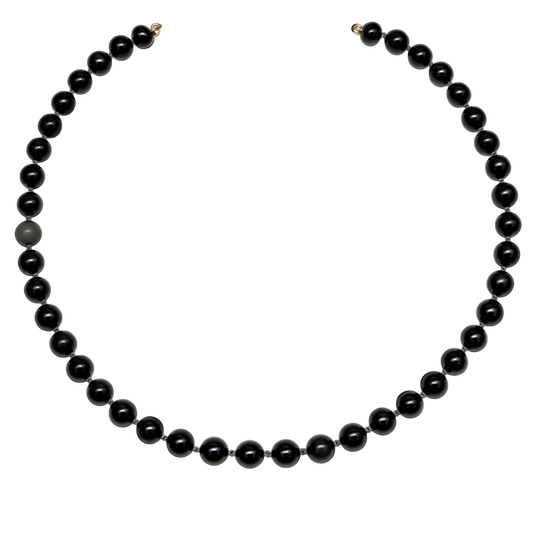 The Rainbow Obsidian Beads