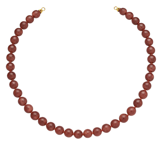 The Strawberry Quartz Beads